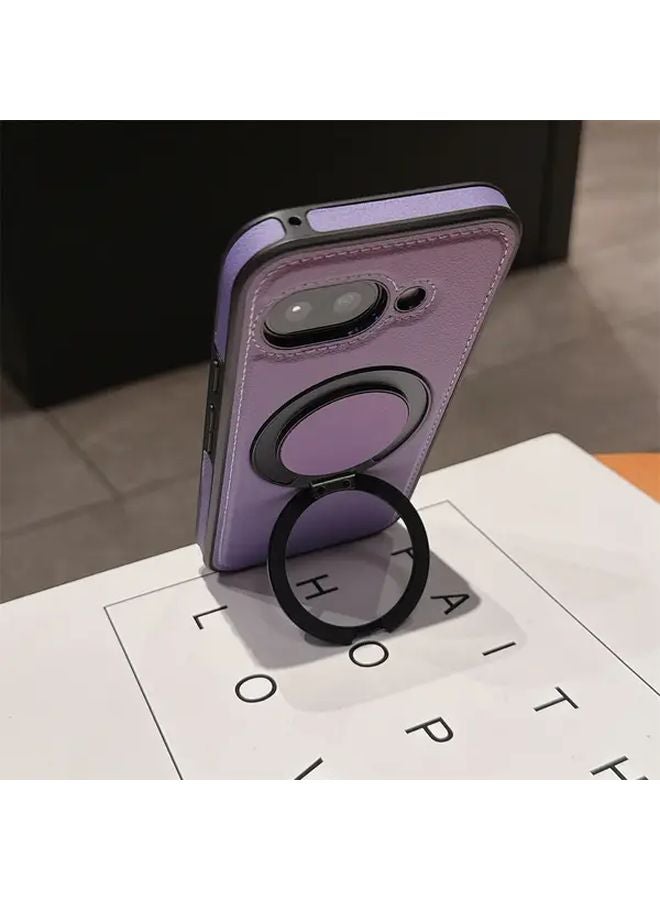 Magnetic 360 Rotating Stand Shockproof Case For Google Pixel 9 Pro XL Black - Image 2
